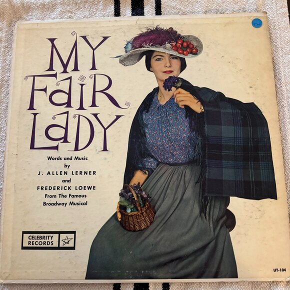 My Fair Lady Vintage Vinyl Celebrity Records UT 104 - Picture 1 of 5